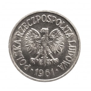 Polska, PRL (1944-1989), 10 groszy 1961 aluminium.