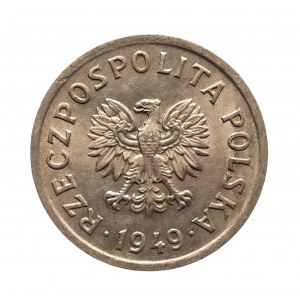 Poland, People's Republic of Poland (1944-1989), 10 groszy 1949 b.zn.m., miedzionikiel, Kremnica