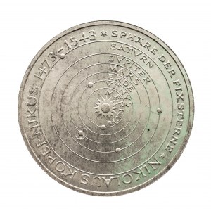 Německo, Spolková republika, 5 značek 1973 J, M. Kopernik