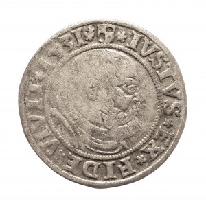 Knížecí Prusko, Albrecht Hohenzollern (1525-1568), pruský groš 1531, Königsberg