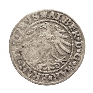 Kniežacie Prusko, Albrecht Hohenzollern (1525-1568), pruský groš 1531, Königsberg