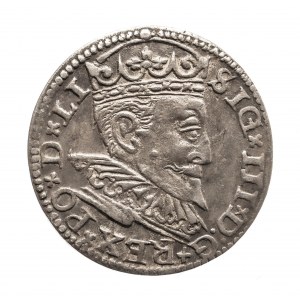 Polska, Zygmunt III Waza (1587-1632), trojak 1597, Ryga