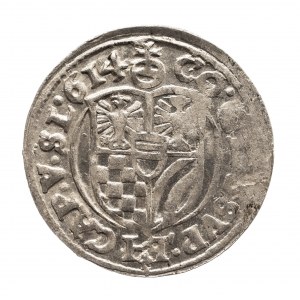 Sliezsko, vojvodstvo Olešnica, Karol II (1587 - 1617), 3 krajcary 1614, Olešnica.