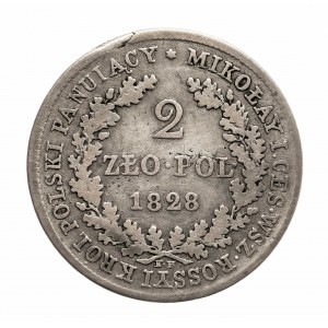 Polska, Królestwo Polskie, Mikołaj I (1825-1855), 2 złote 1828, Warszawa