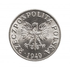 Poland, People's Republic of Poland (1944-1989), 2 pennies 1949 aluminum