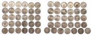 Polska, PRL (1944-1989), zestaw monet 200 złotych 1974 / 1976 ( 61 szt. )