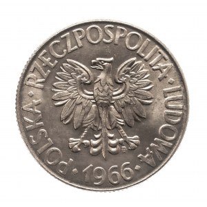 Poland, PRL (1944-1989), 10 zloty 1966, Kosciuszko, Warsaw