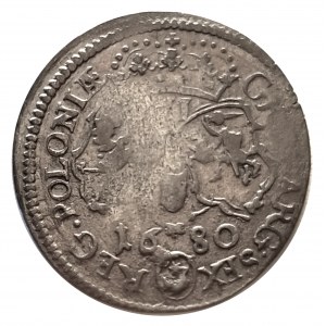 Polsko, Jan III Sobieski (1674-1696), šestipence 1680 TLB, Bydgoszcz
