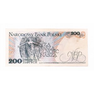 Polska, PRL (1944 - 1989), 200 ZŁOTYCH 1.06.1986, seria DW.