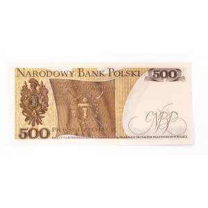 Polska, PRL (1944 - 1989), 500 ZŁOTYCH 15.06.1976, seria AU.