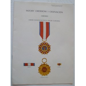 WZORY ORDERÓW I ODZNACZEŃ PRL, Wydawnictwo Urzędu Rady Ministrów 1977.