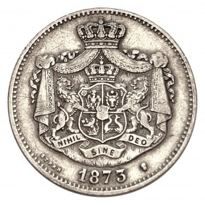 Rumunia, Karol I (1881-1914), 2 leje 1873, Bruksela