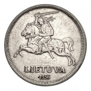 Litwa, Pierwsza Republika (1918-1940), 5 litów 1936, Jonas Basanavičius, Kowno