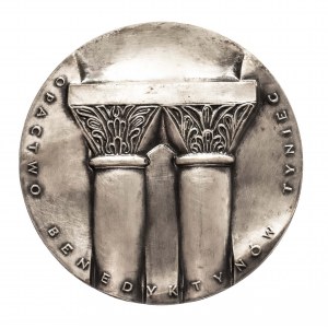 Polska, PRL (1944-1989), medal z serii królewskiej Oddziału Koszalińskiego PTN - Kazimierz I Odnowiciel.