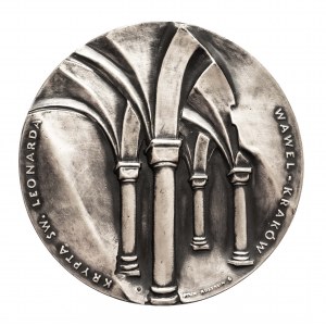 Polska, PRL (1944-1989), medal z serii królewskiej Oddziału Koszalińskiego PTN - Władysław I Herman.