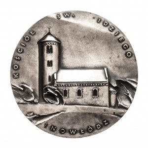 Polska, PRL (1944-1989), medal z serii królewskiej Oddziału Koszalińskiego PTN - Bolesław III Krzywousty.