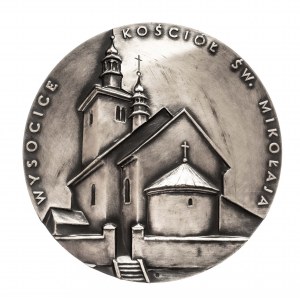 Polska, PRL (1944-1989), medal z serii królewskiej Oddziału Koszalińskiego PTN - Władysław Laskonogi.