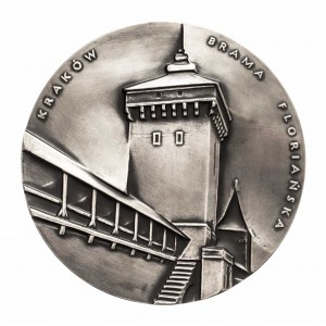 Polska, medal z serii królewskiej Oddziału Koszalińskiego PTN - Leszek Czarny.