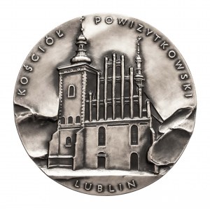 Polska, medal z serii królewskiej Oddziału Koszalińskiego PTN - Władysław Jagiełło.