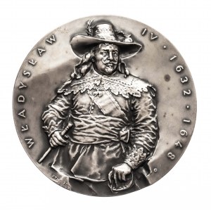 Polska, medal z serii królewskiej Oddziału Koszalińskiego PTN - Władysław IV.