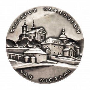 Polska, medal z serii królewskiej Oddziału Koszalińskiego PTN - Jan Kazimierz.