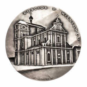 Polska, medal z serii królewskiej Oddziału Koszalińskiego PTN - Michał Korybut Wiśniowiecki.