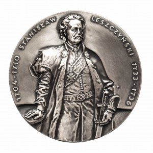 Polska, medal z serii królewskiej Oddziału Koszalińskiego PTN - Stanisław Leszczyński.