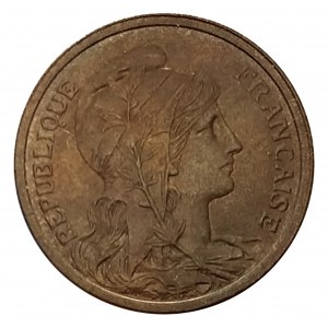 Francja, Trzecia Republika (1870 - 1941), 2 centymy 1914