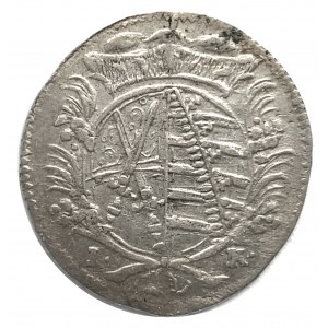 Niemcy, Saksonia, Fryderyk August I, jako elektor Saksonii (1694-1733), 1/48 talara 1695 IK, Drezno