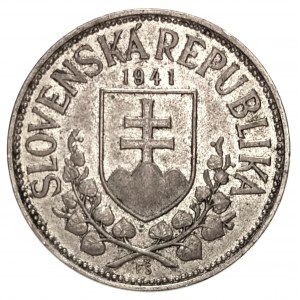 Słowacja, Republika (1939 - 1945), 20 koron 1941, Święci Cyryl i Metody, Kremnica