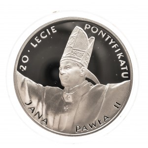 Polska, Rzeczpospolita od 1989 roku, 10 złotych 1998, 20-Lecie Pontyfikatu Jana Pawła II