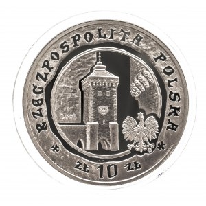 Polska, Rzeczpospolita od 1989 roku, 10 złotych 2007, 750-Lecie Lokacji Krakowa