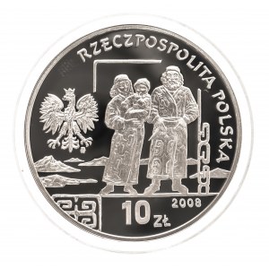 Poland, the Republic since 1989, 10 gold 2008, Bronislaw Pilsudski