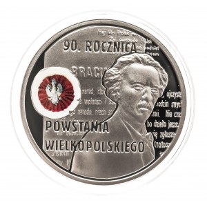 Polska, Rzeczpospolita od 1989 roku, 10 złotych 2008, 90 Rocznica Powstania Wielkopolskiego