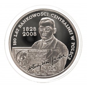 Polska, Rzeczpospolita od 1989 roku, 10 złotych 2009, 180 Lat Bankowości Centralnej W Polsce