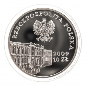 Polska, Rzeczpospolita od 1989 roku, 10 złotych 2009, 180 Lat Bankowości Centralnej W Polsce