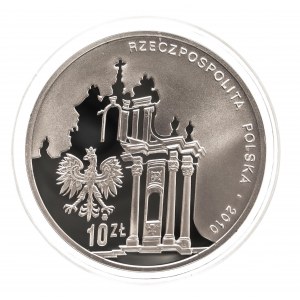 Poland, Republic of Poland since 1989, PLN 10, 2010, 95th Anniversary of the Birth of Father Jan Twardowski.