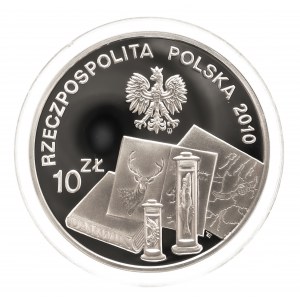 Polska, Rzeczpospolita od 1989 roku, 10 złotych 2010, Benedykt Dybowski