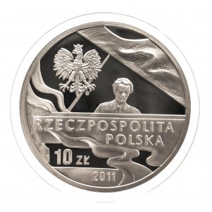 Polska, Rzeczpospolita od 1989 roku, 10 złotych 2011, Ignacy Jan Paderewski