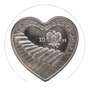 Poland, Republic since 1989, 10 zloty 2012, Great Orchestra of Christmas Charity 20 Years