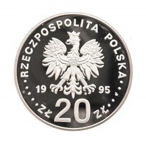 Polska, Rzeczpospolita od 1989 roku, 20 złotych 1995, 500 Lat Województwa Płockiego