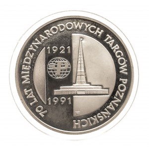 Polska, Rzeczpospolita od 1989 roku, 200000 złotych 1991, 70 Lat Międzynarodowych Targów Poznańskich