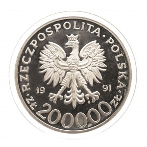 Polska, Rzeczpospolita od 1989 roku, 200000 złotych 1991, 70 Lat Międzynarodowych Targów Poznańskich
