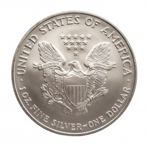 Stany Zjednoczone Ameryki (USA), 1 dolar 2007, Filadelfia, uncja srebra