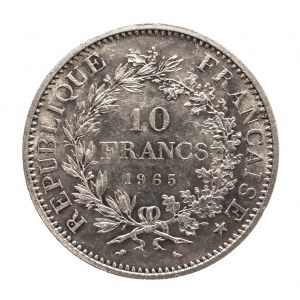 Francja, 10 franków 1965, Paryż