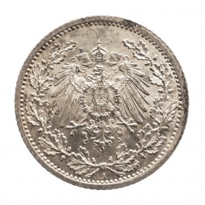 Niemcy, Cesarstwo Niemieckie (1871-1918), 1/2 marki 1913 A, Berlin