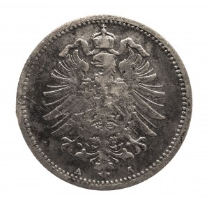 Niemcy, Cesarstwo Niemieckie (1871-1918), 20 fenigów 1875 A, Berlin