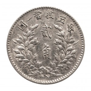 Chiny, Republika (1912-1949), 20 centów 1916