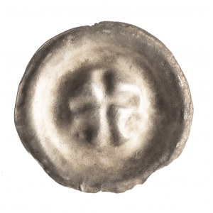 Zakon Krzyżacki, Brakteat - Krzyż łaciński, po bokach małe krzyżyki