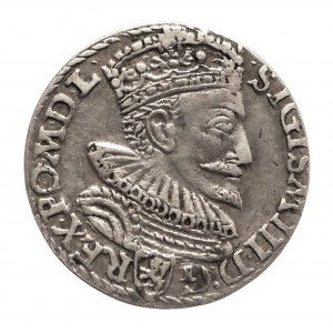 Polska, Zygmunt III Waza (1587-1632), trojak 1594, Malbork